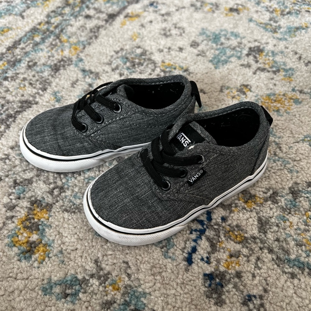 Grey Slip on Vans